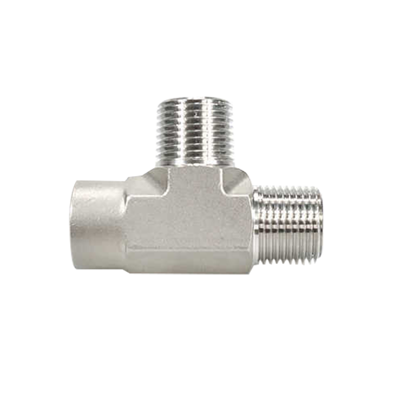 Rustfritt stål Kvinne Run Tee Pipe Fitting